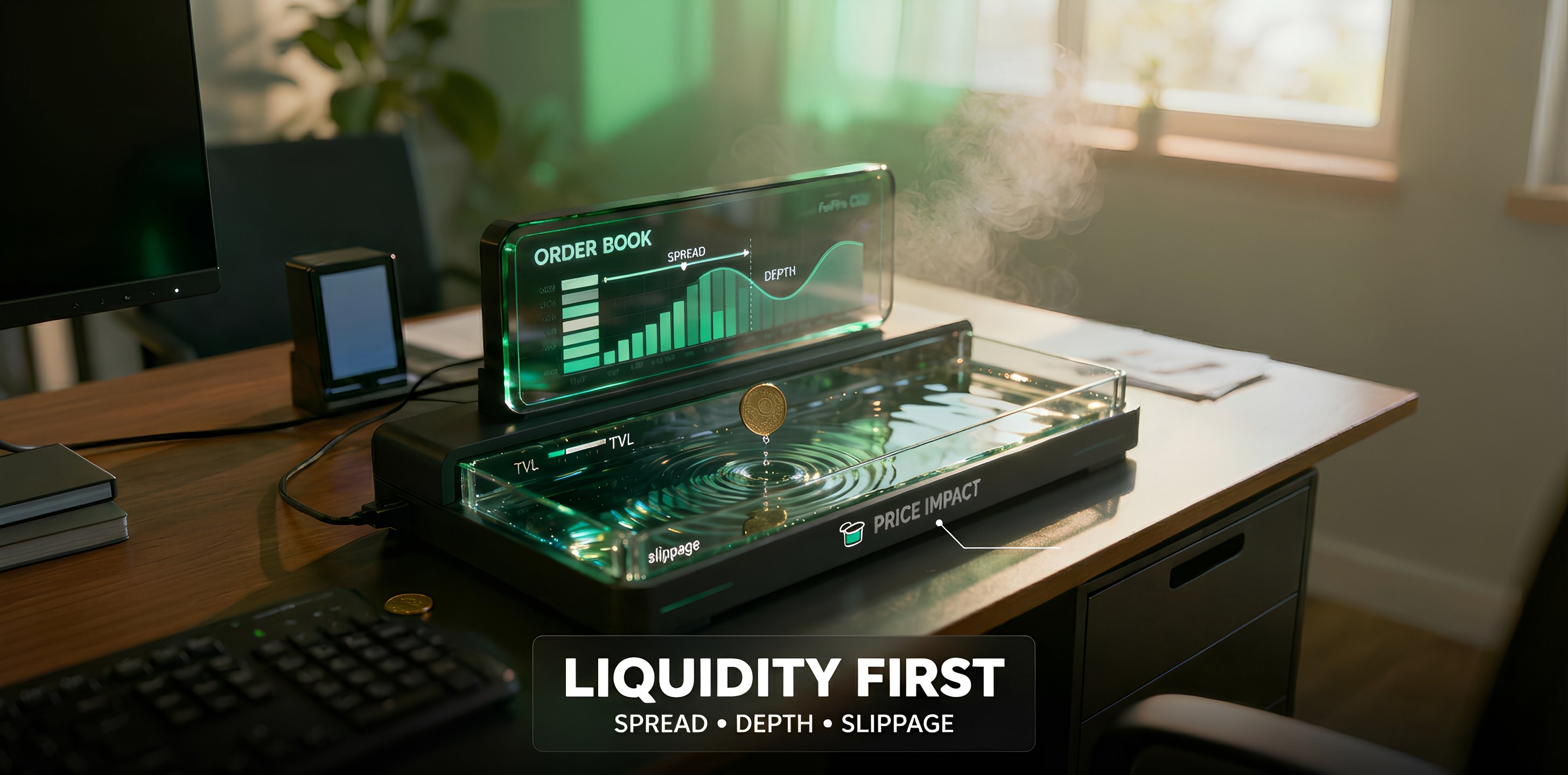 İşlem öncesi kripto para likiditesi nasıl kontrol edilir: trader checklist’i