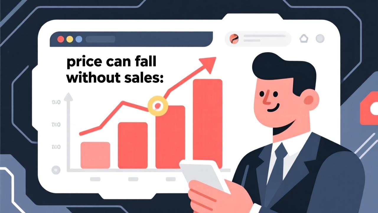 Why Price Can Fall Without Selling: How Market Mechanics Work