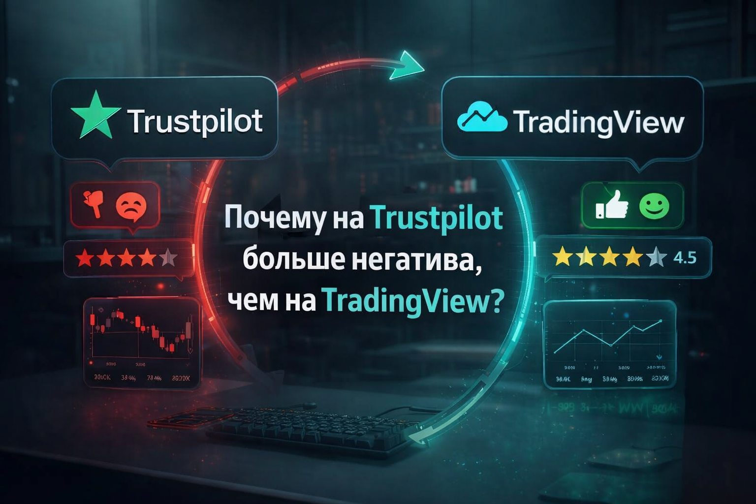 Why Trustpilot has more negative reviews than TradingView