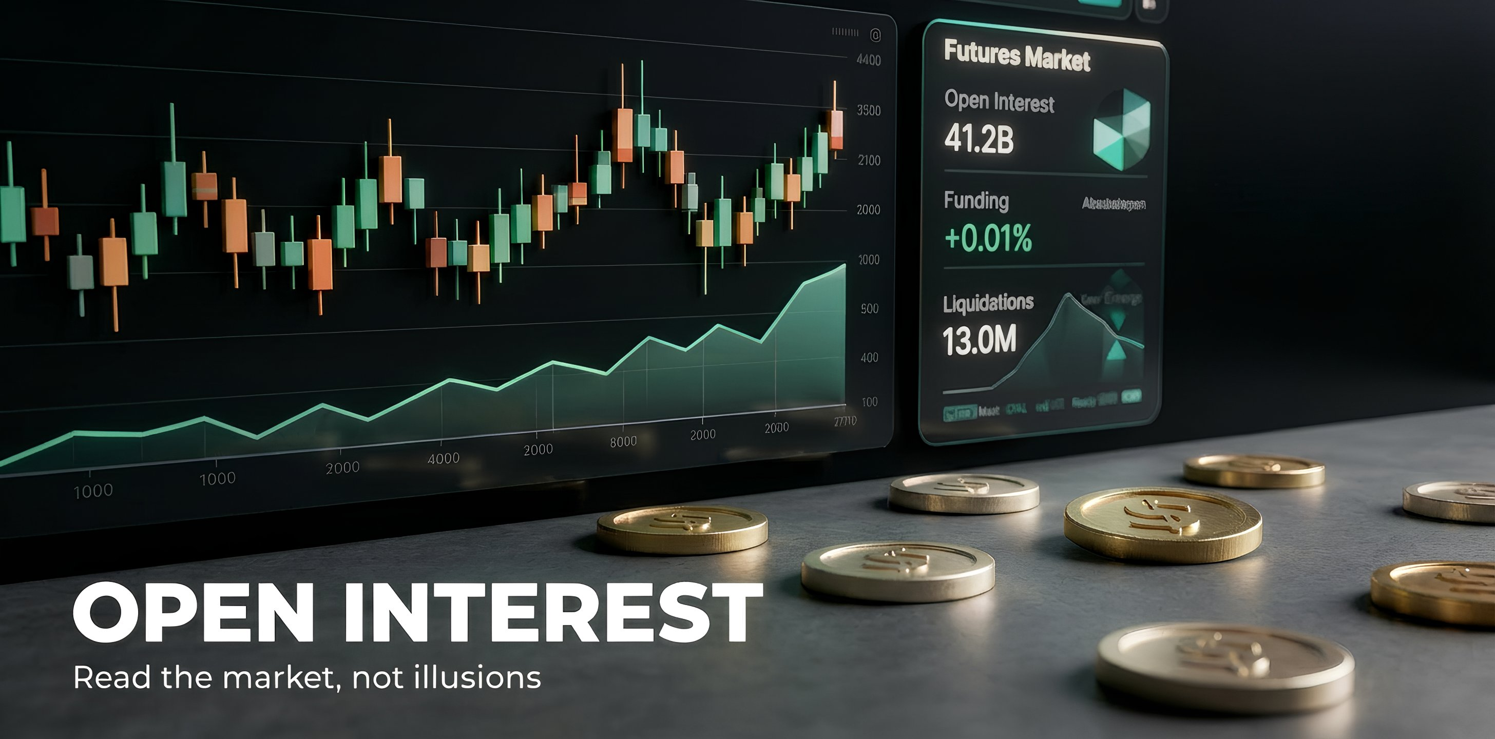 Open interest in crypto: how to read the market, not illusions