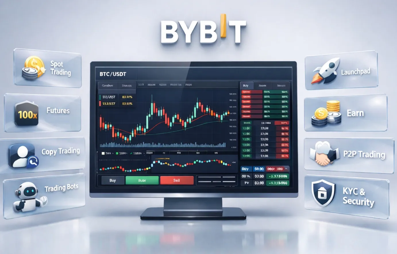 Bybit crypto exchange interface