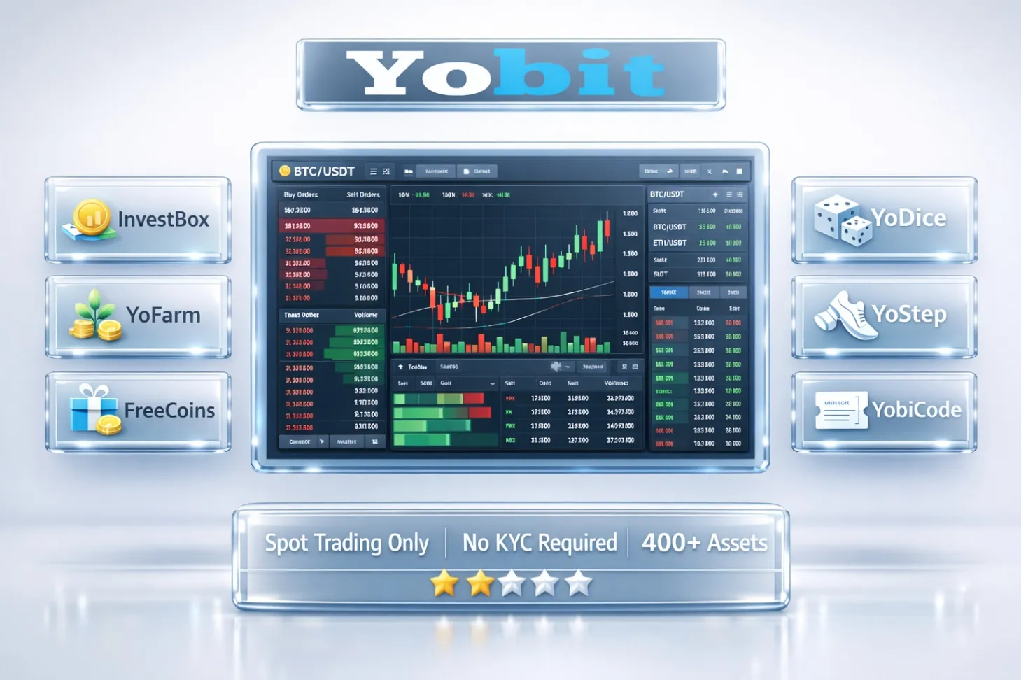 Yobit crypto exchange interface