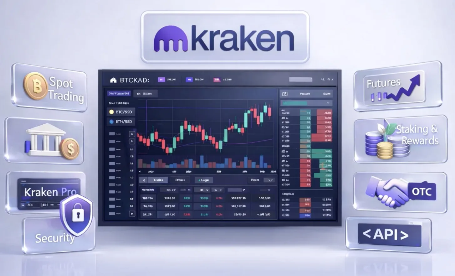 Interfaz del exchange de criptomonedas Upbit