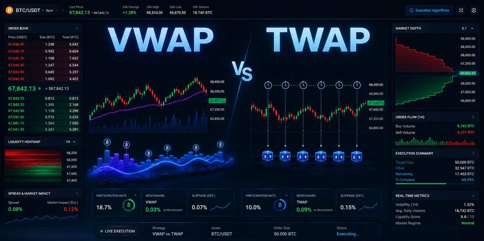 VWAP und TWAP im Trading: große Orders ohne unnötige Slippage ausführen
